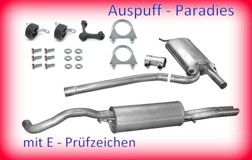 Abgasanlage schalldämpfer - abgasanlage,