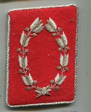 Feuerwehr Kragenspiegel ganzer Lorbeerkranz hgest 1 Stück (Fa530)