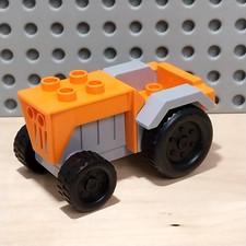 LEGO Duplo Traktor orange grau