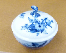 Kleine Zuckerdose Blaue Blume geschweift  RC