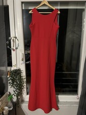 Rotes Maxikleid Gr. 40 mit