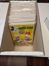 Micky Maus 1983 70 Hefte Zustand 1-3, fast alle mit Beilagen, mit Backing-Board