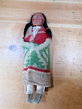 Vintage Indianer Skookum Puppe