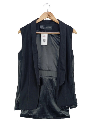 Zara damen anzugweste - zara, schwarz