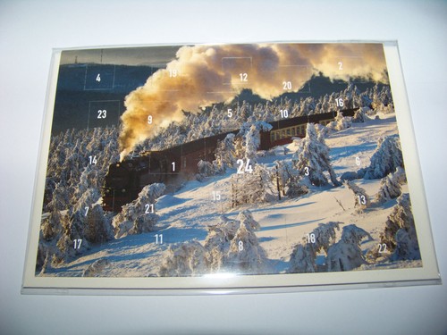 Adventskalender karte - adventskalender,
