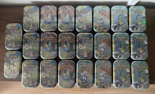 23x pokemon galar mini tin - 23x,
