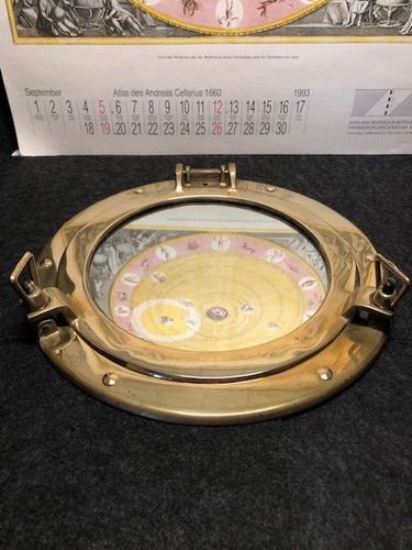 Vintage bullauge mit spiegel - mit,