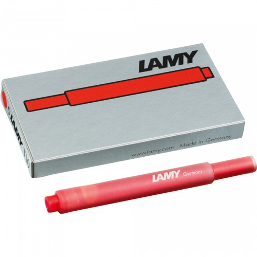 Lamy t10 rot tintenpatronen - lamy,