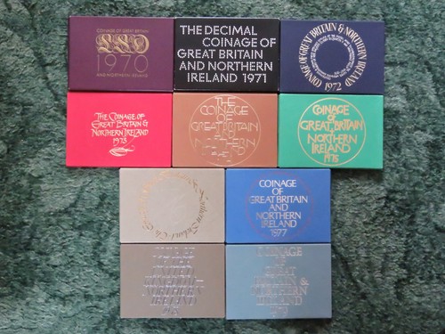 Royal mint proof coin early - uk,