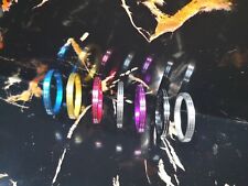 Zierring Alu zweifarbig für