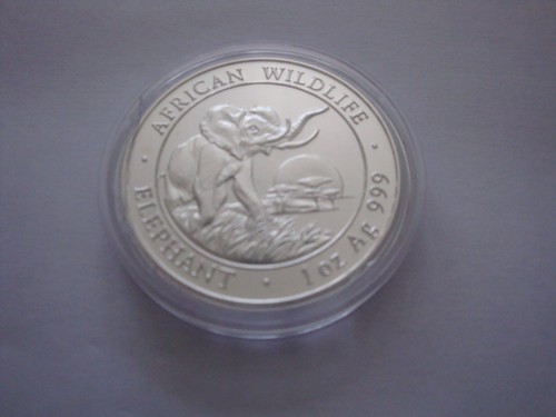 Silbermünze african - 1, oz,african