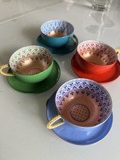 Kaffeetasse kupfer emalie - 4,