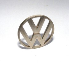 VW Zeichen Volkswagen Einkaufswagenchip Metall Chip HO Autosalon Werbung