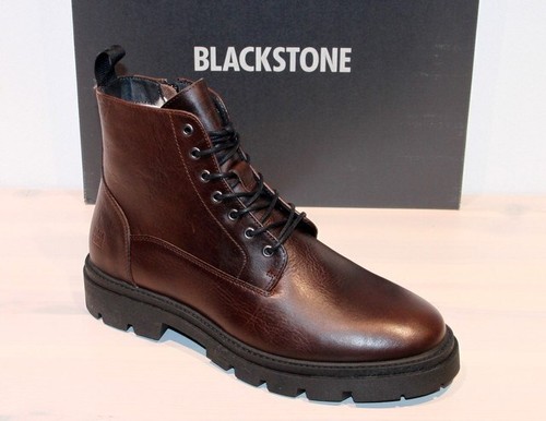 Blackstone leder stiefelette - blackstone,