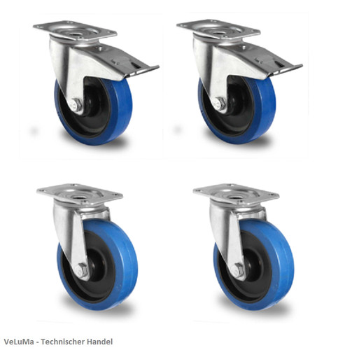 Satz blue wheels - blue,