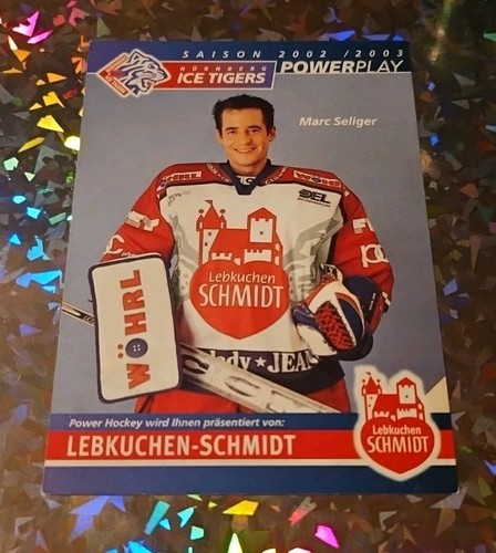 Del eishockey autogrammkarte - del,