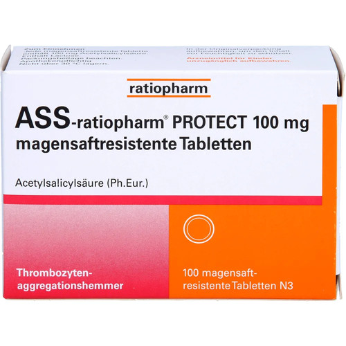 Ass ratiopharm protect - protect, 100