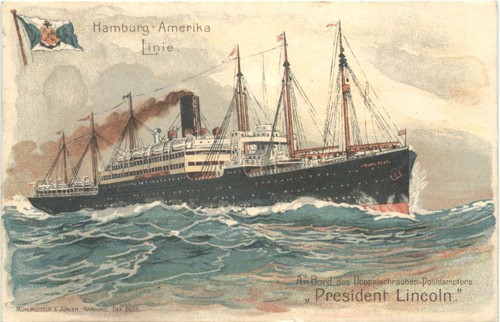 Hamburg amerika linie - hamburg,