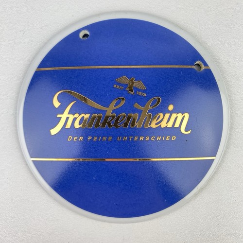 Zapfhahnschild frankenheim - zapfhahnschild, "frankenheim"