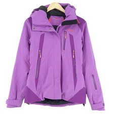 Bergans Of Norway Damen Ski Snowboard Winterjacke Lila En8 Größe XS
