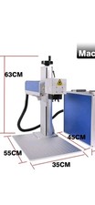   60W Mopa Faserlaser Gravur Markiermaschine 
