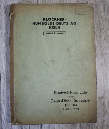Original ersatzteil preisliste - original, ersatzteil-preisliste