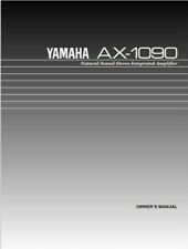 Yamaha AX-1090 - Stereo-Soundverstärker - Bedienungsanleitung - BENUTZERHANDBUCH 