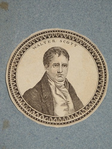 Medaillon miniatur gravur - miniatur,