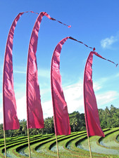 Balifahne Bali Garten Fahne
