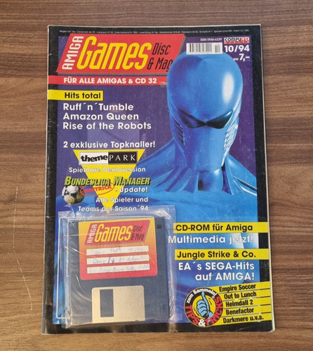 Amiga games disc mag - disc,