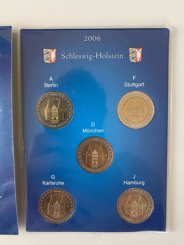 Euro gedenkmünzensatz 2006 - 2-euro-gedenkmünzensatz,
