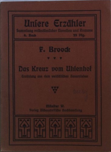 Das kreuz vom uhlenhof - kreuz,