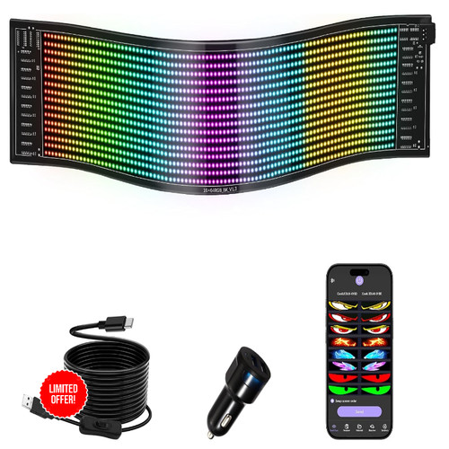 Led anzeigetafel 37x9 2cm - anzeigetafel, 37x9,2cm