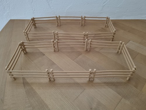 16x schleich zaun zäune - 16x,
