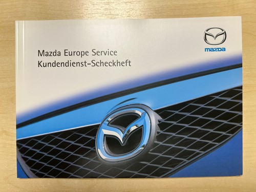 Mazda kundendienst scheckheft - mazda, kundendienst-scheckheft