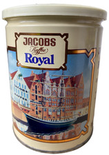 Jacobs Kaffee Royal Blechdose Vintage Sammeldose Leer Deko Blech Aufbewahrung