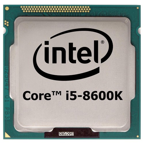 Intel core 8600k 6x - core, (6x