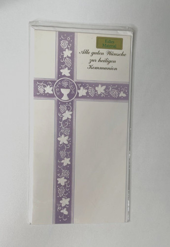 Kommunion geschenkkarte - kommunion,