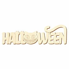 Holz Halloween Schriftzug -