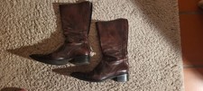 Cowboystiefel Gr. 39 Damen Braun, Laura Bellariva Made In Italy
