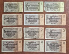 Konvolut Rentenmark ~ 3 x 1