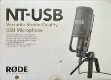 RØDE NT-USB Kondensator-Mikrofon mit Popschutz