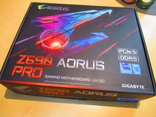 Gigabyte Z690 AORUS PRO WIFI DDR5 Intel ATX Mainboard LGA 1700, M.2, HDMI, PCI4