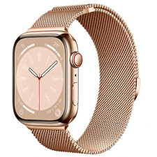 Milanaise Armband für Apple Watch 1-9 Milanese Edelstahl 38/40/41&42/44/45/49mm