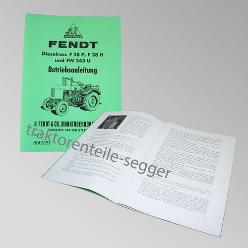 Fendt bedienungsanleitung - fendt,