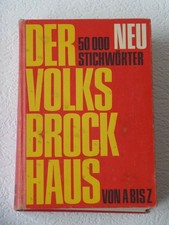 Der volks brockhaus - der, a
