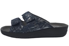 Rohde Damen Pantolette Blau