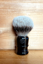 Frank Shaving, Rasierpinsel, Dachshaar, Harzgriff