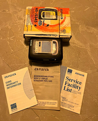 Aiwa js345 stereo - aiwa, hs-js345