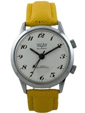 Herrenarmbanduhr Vulcain Alarm